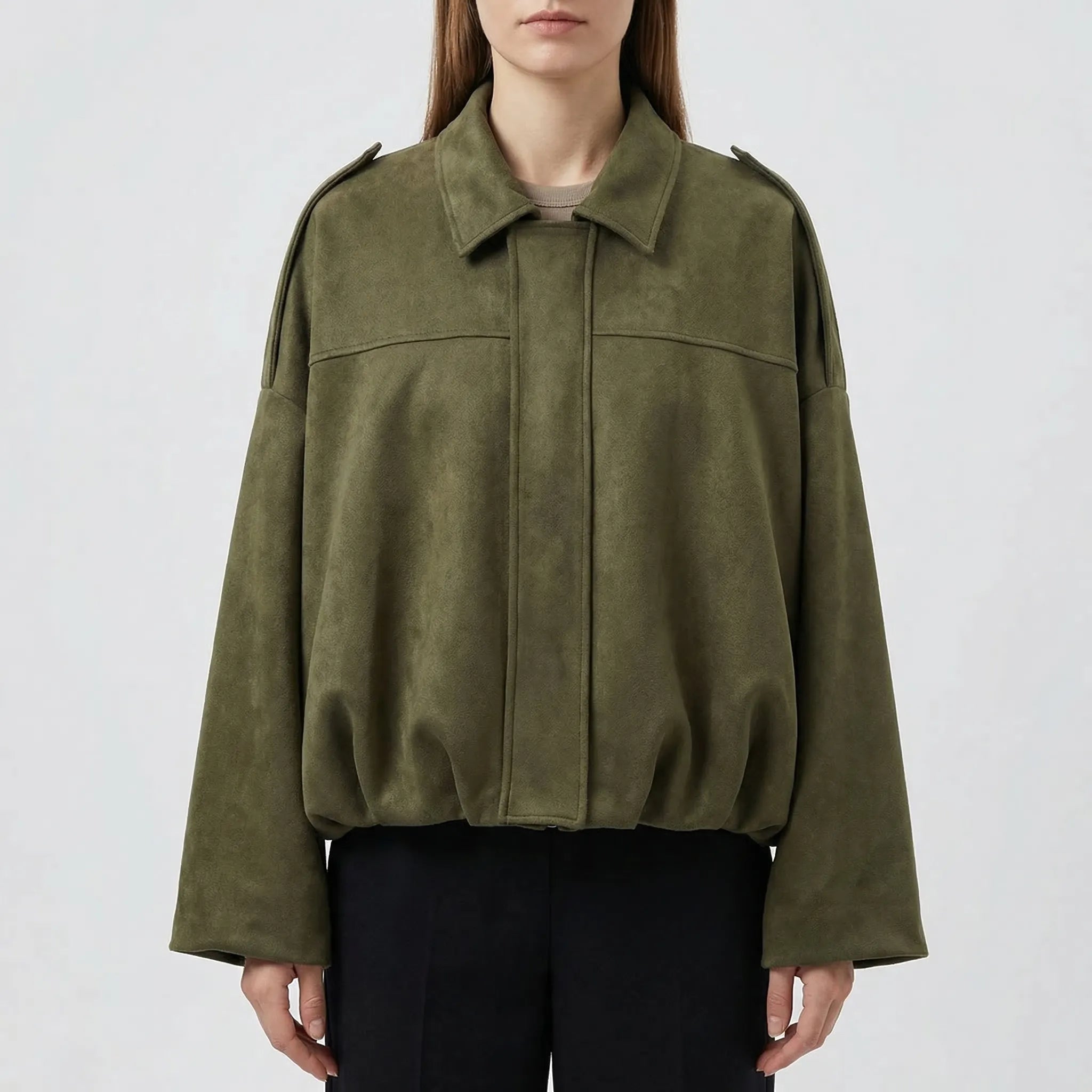 Nordspur | Casuelle High-Waisted Shorts And Longline Jacket Set