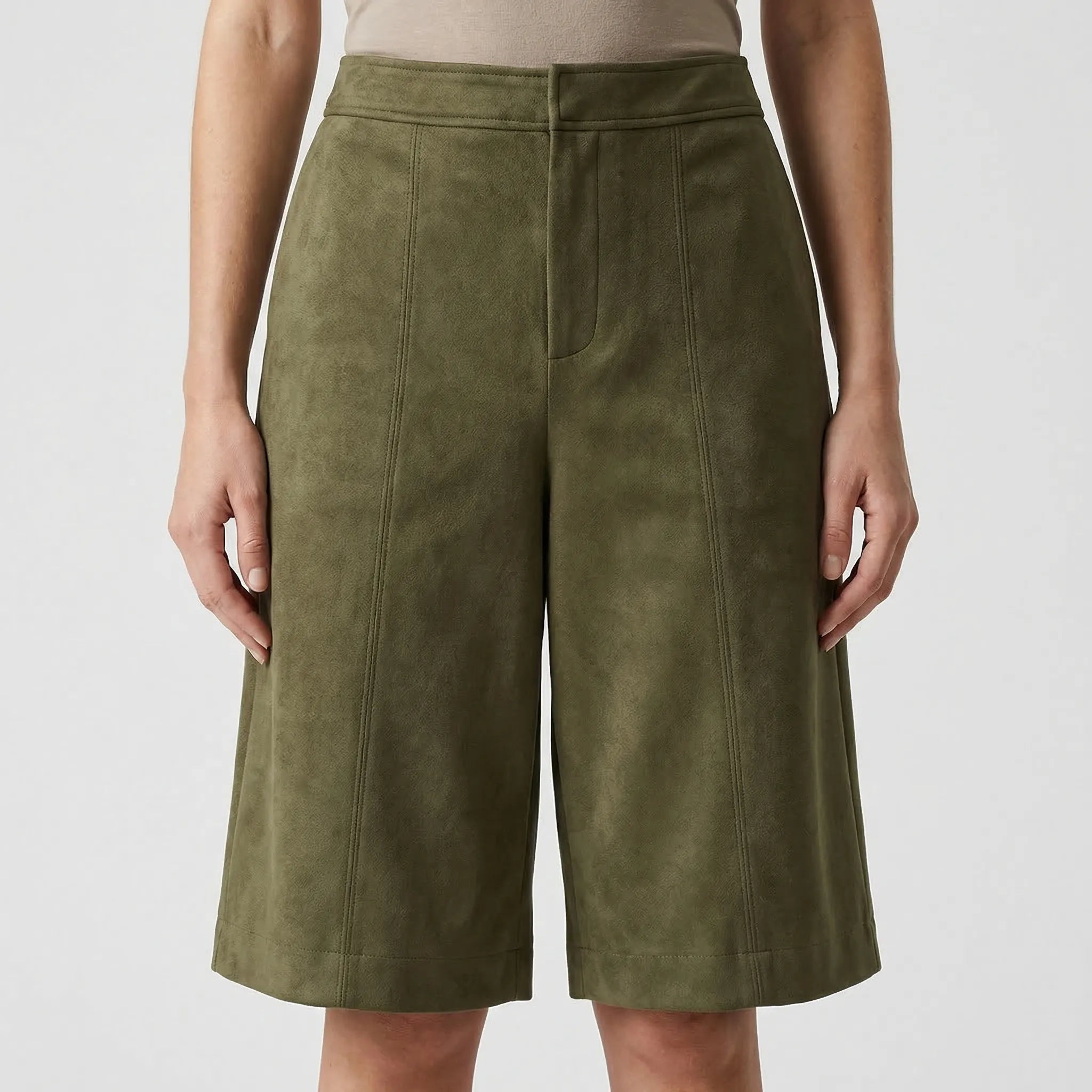 Nordspur | Casuelle High-Waisted Shorts And Longline Jacket Set