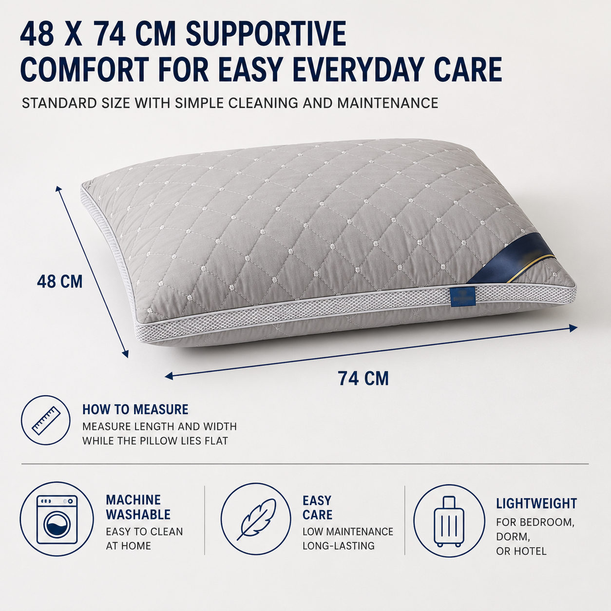 Nordspur | CerviRest High Resilience Cervical Pillow