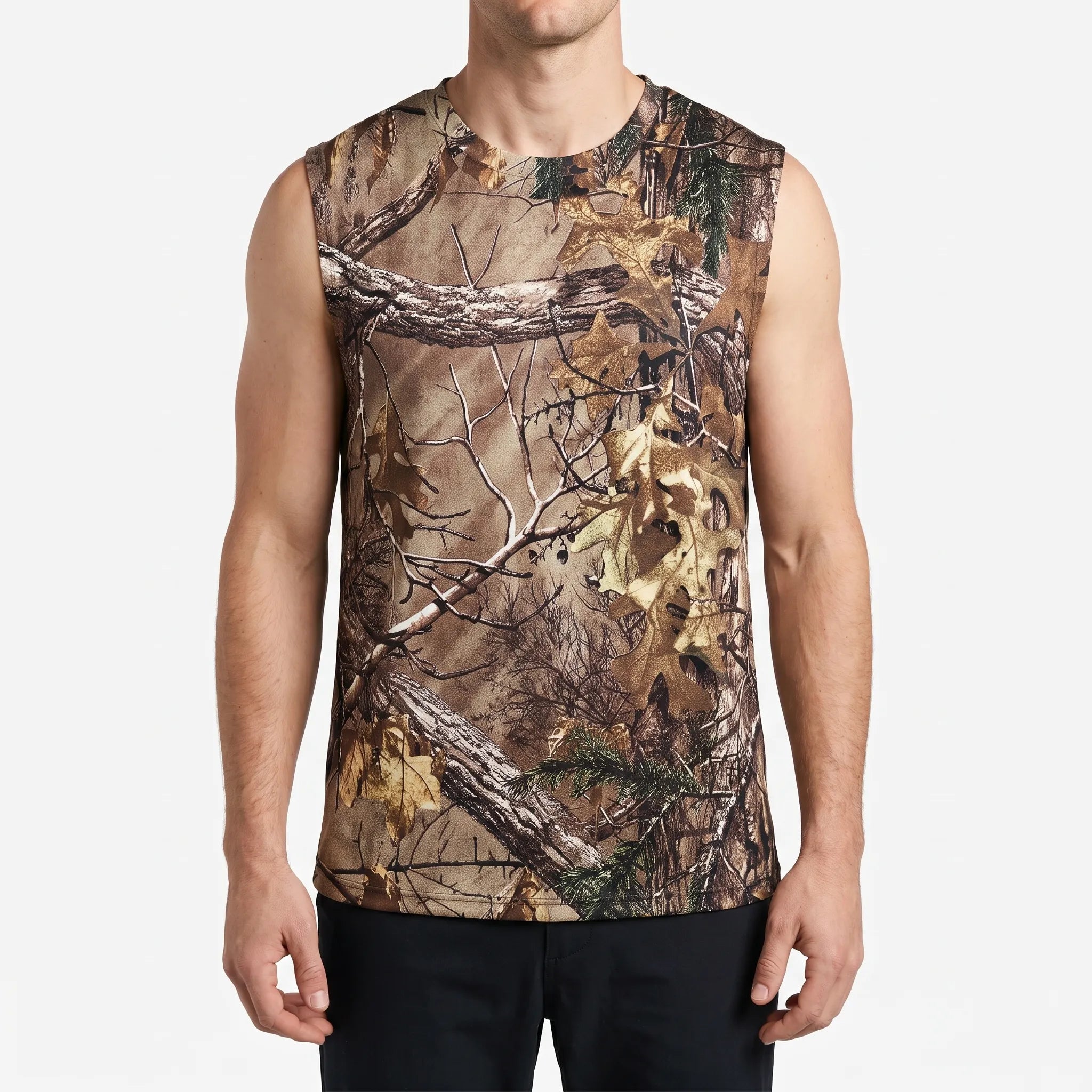 Nordspur | Cervora Sleeveless Animal Print Sports Top