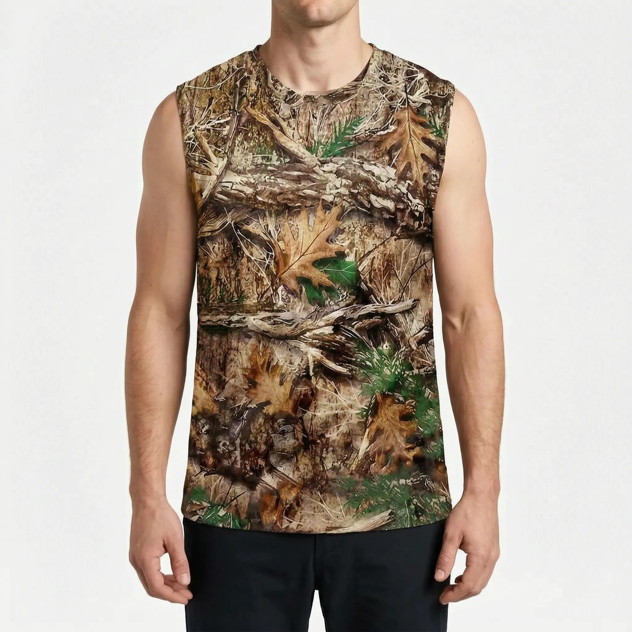 Nordspur | Cervora Sleeveless Animal Print Sports Top