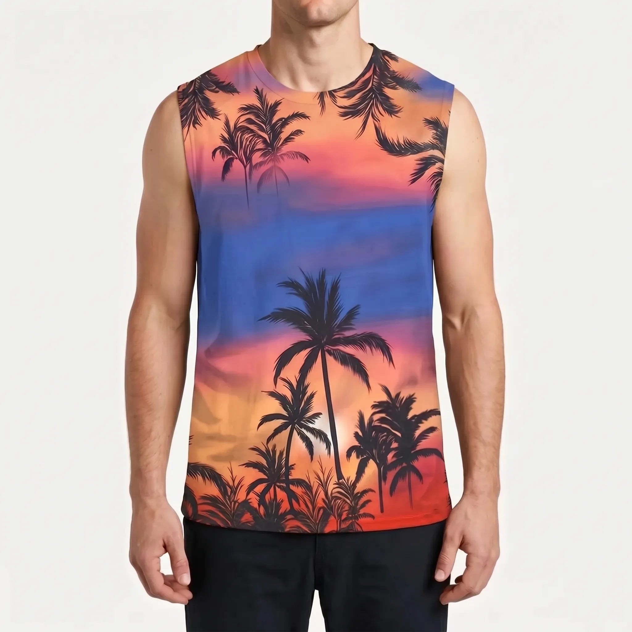 Nordspur | Cervora Sleeveless Animal Print Sports Top