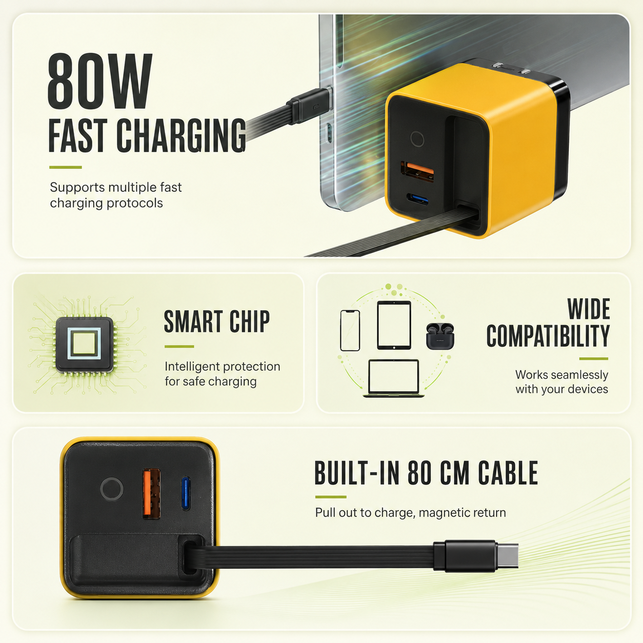 Nordspur | Chargenix GaN Fast USB C Charger