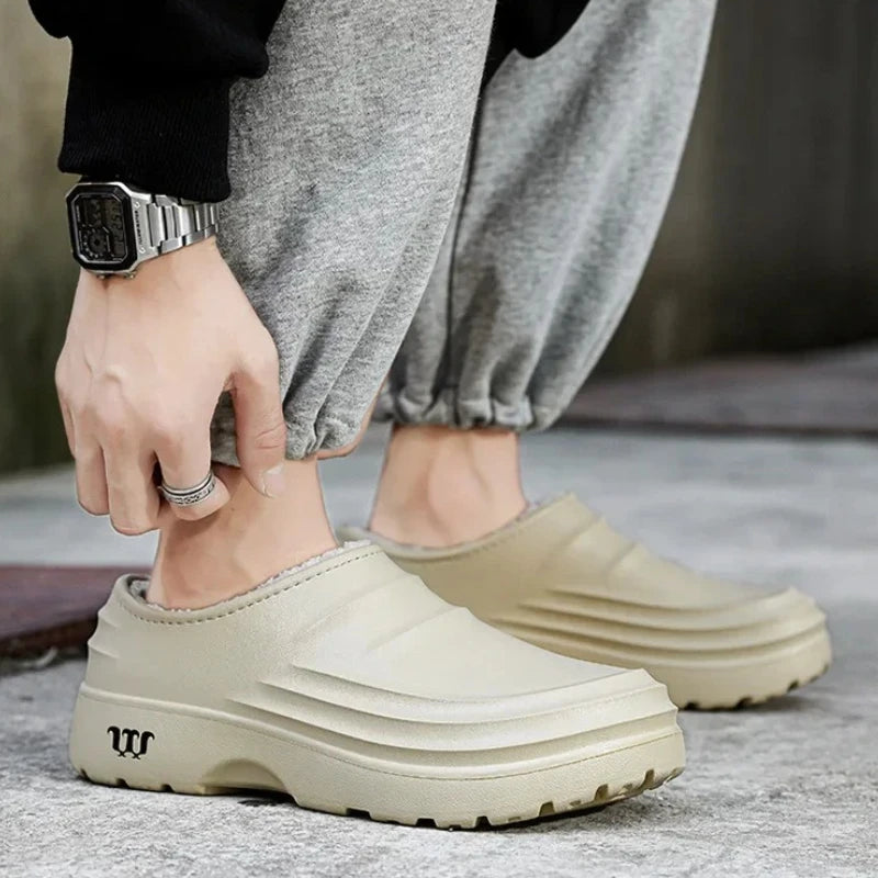 Nordspur | Cheftrex Fleece-Lined Closed-Toe Kitchen Clog