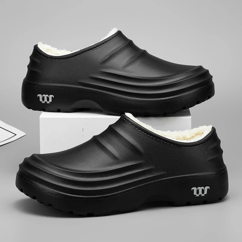 Nordspur | Cheftrex Fleece-Lined Closed-Toe Kitchen Clog