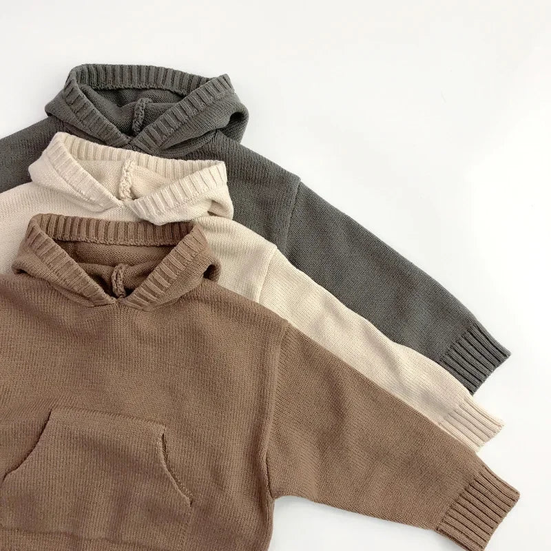 Nordspur | Children Hooded Knit Pullover