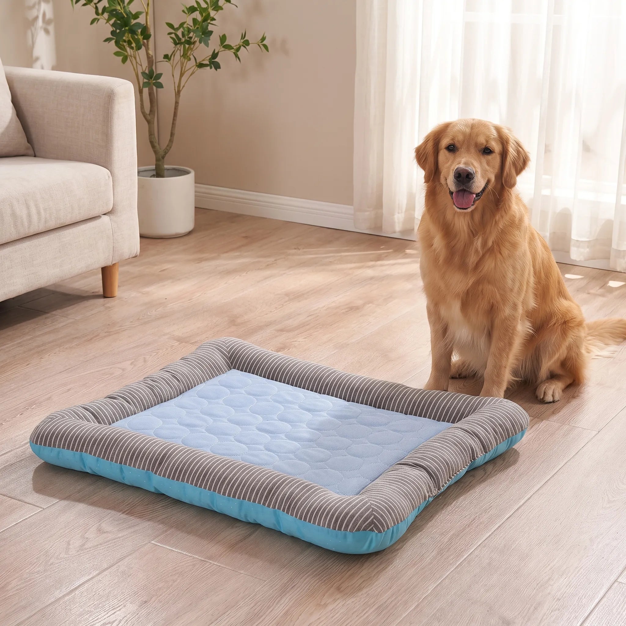 Nordspur | Chilloxa Quilted Pet Cooling Mat With Raised Borders