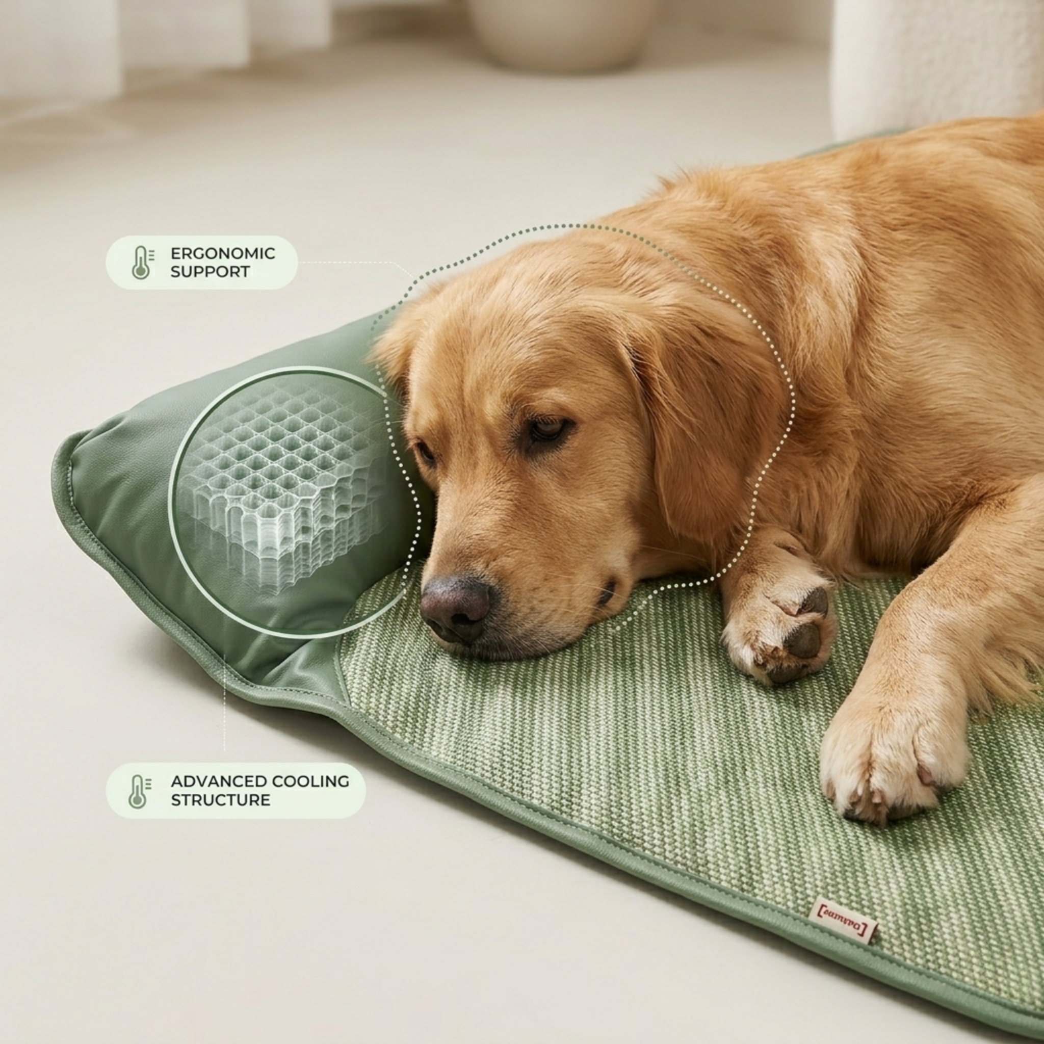 Nordspur | Chilrest Breathable Pet Cooling Mat With Cushion