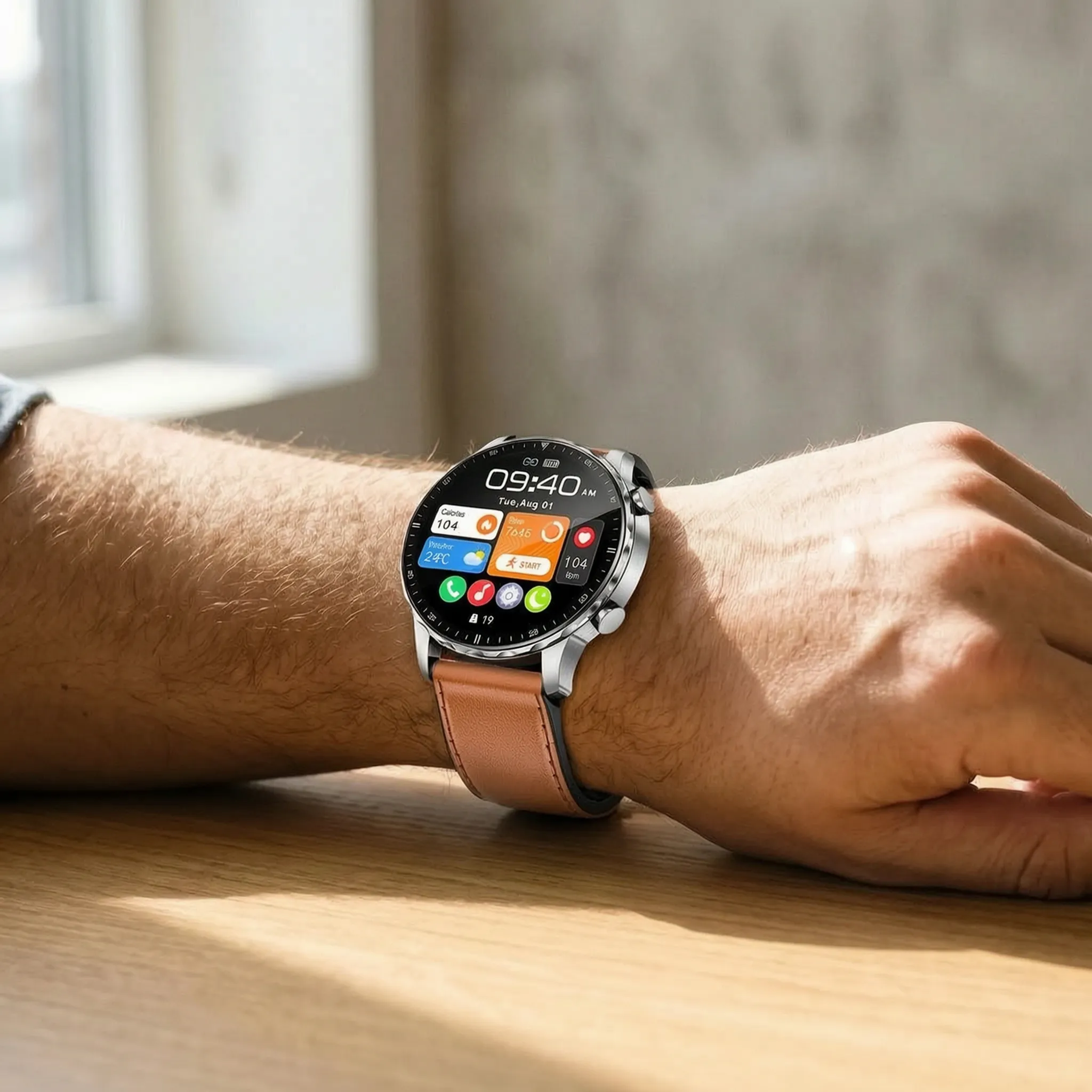 Nordspur | Chronexia Round Sports Smartwatch