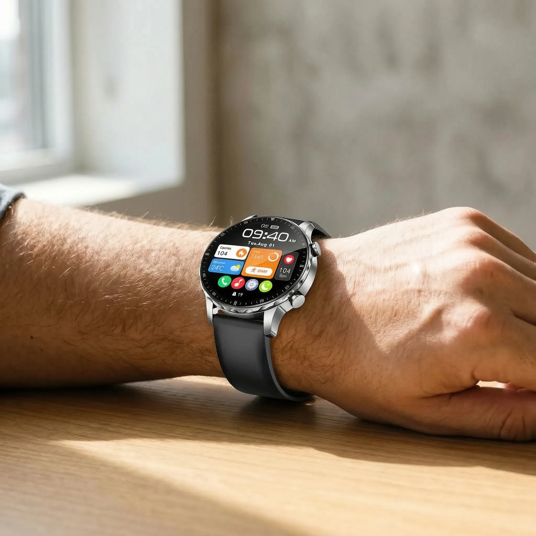Nordspur | Chronexia Round Sports Smartwatch