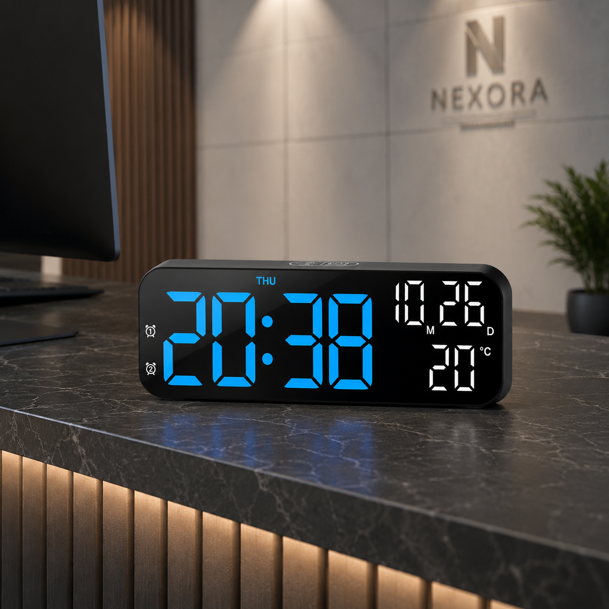 Nordspur | Chronivy Digital LED Tabletop Clock