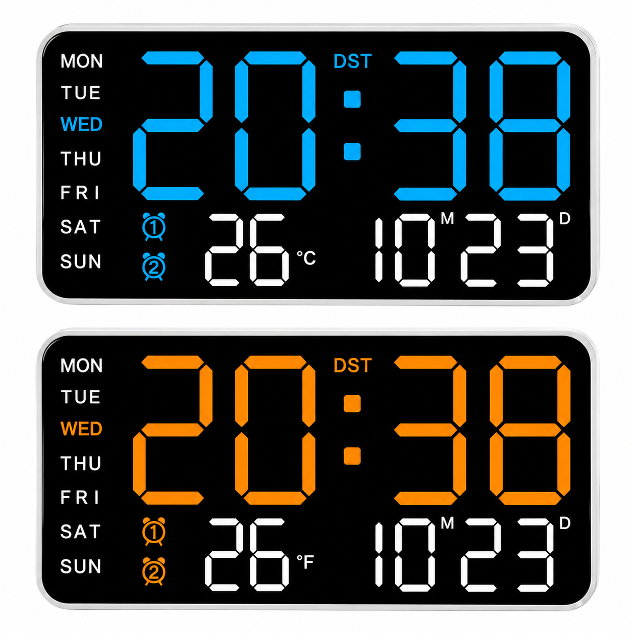 Nordspur | ChronoVista Large Intelligent Digital Clock