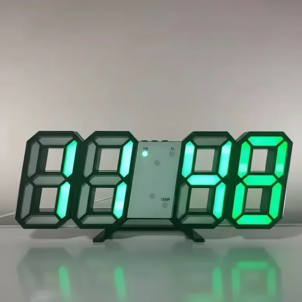 Nordspur | Chronova Modern LED Digital Wall Clock