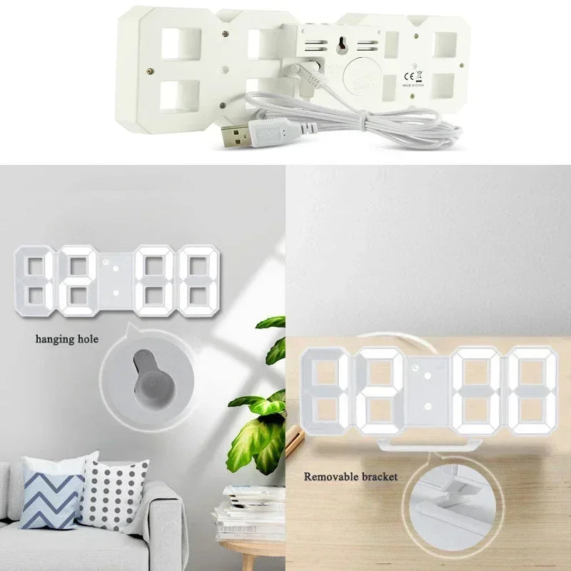 Nordspur | Chronova Modern LED Digital Wall Clock