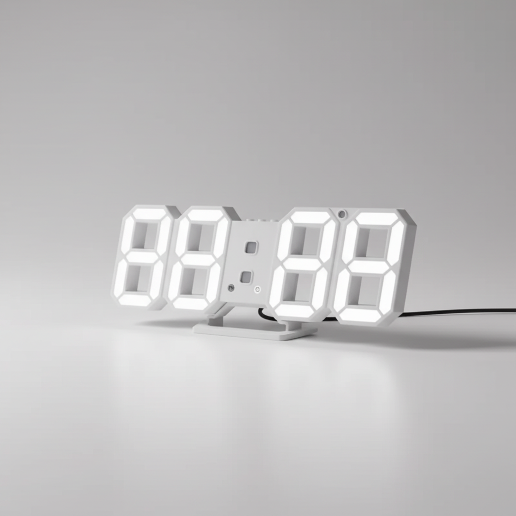 Nordspur | Chronovue Modern 3D LED Wall Clock