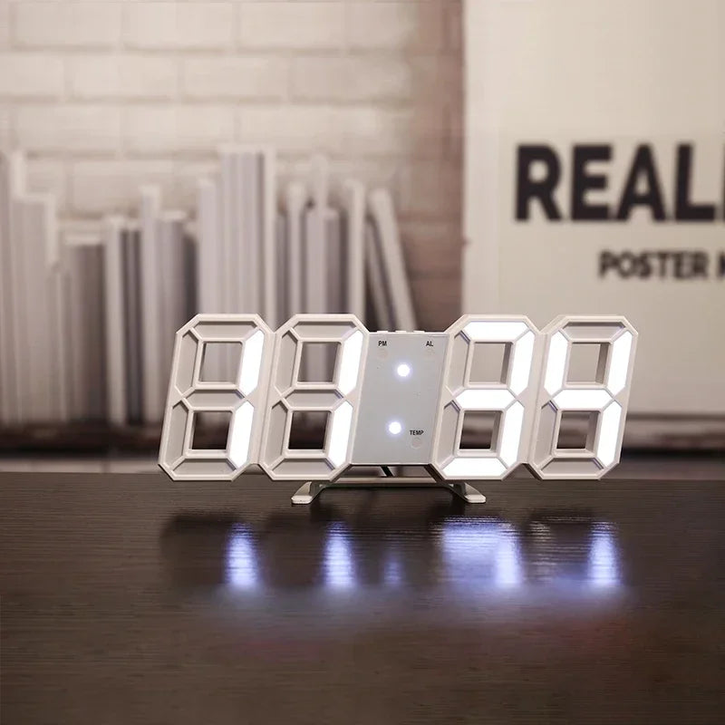 Nordspur | Chronovue Modern 3D LED Wall Clock