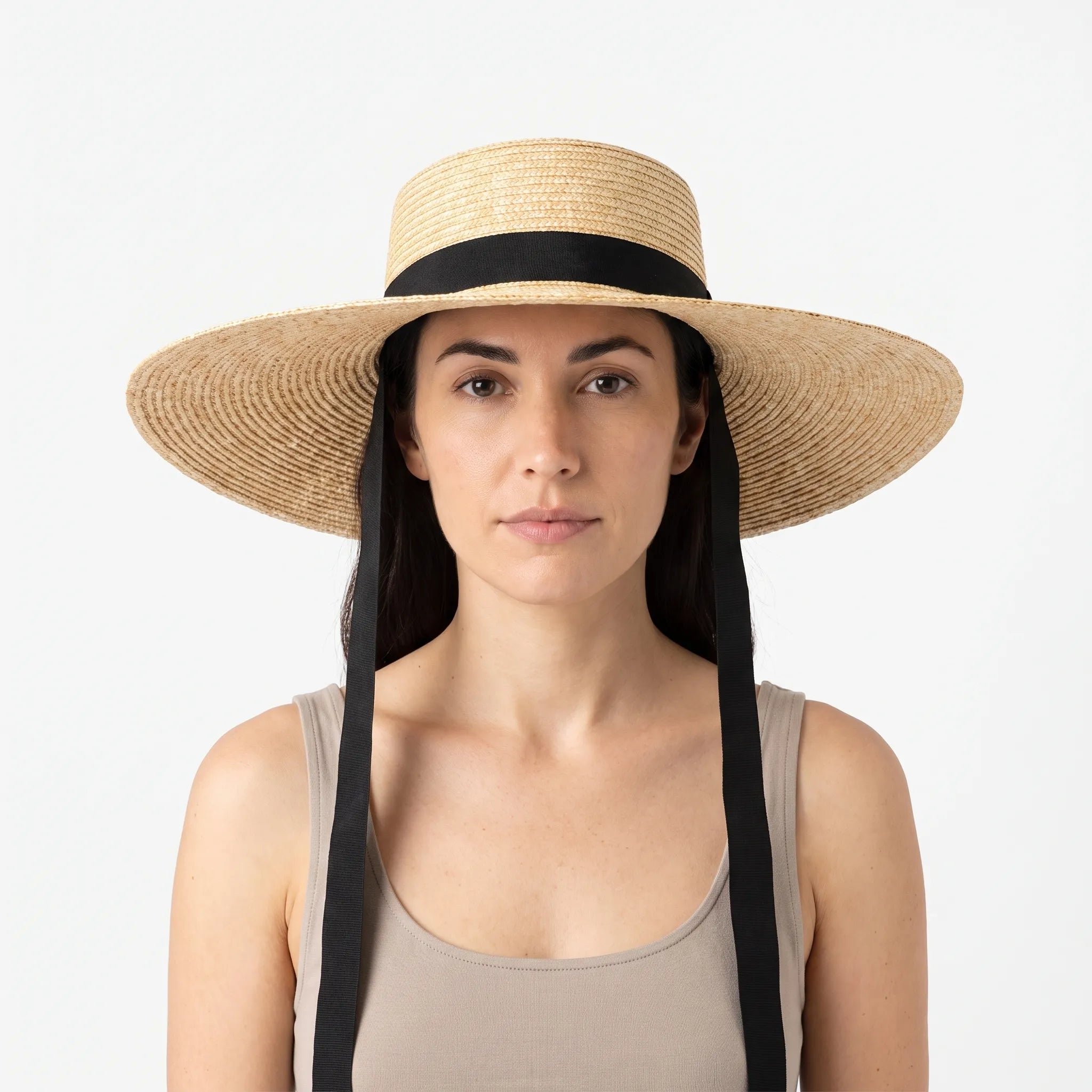 Nordspur | Cielena Wide Flat Top Woven Summer Hat