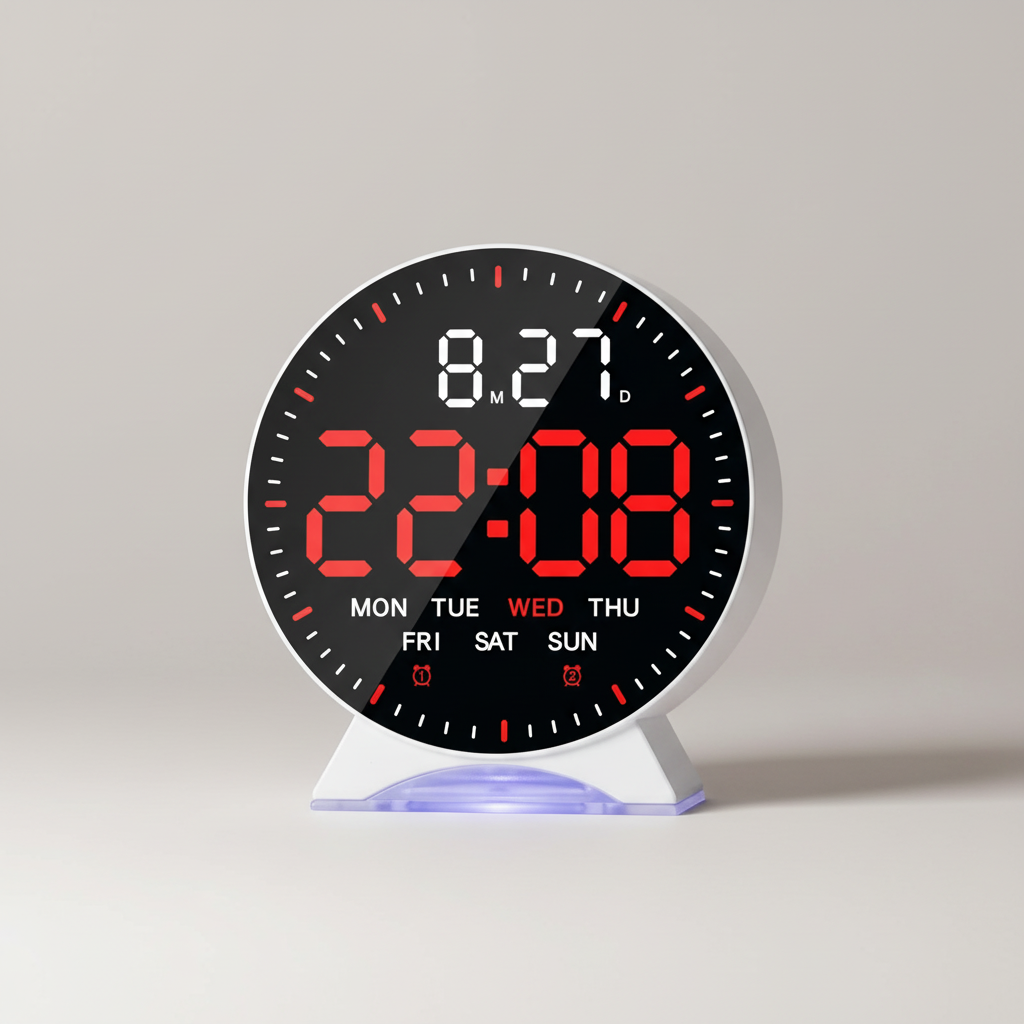 Nordspur | Circlight Digital LED Desk Alarm Clock