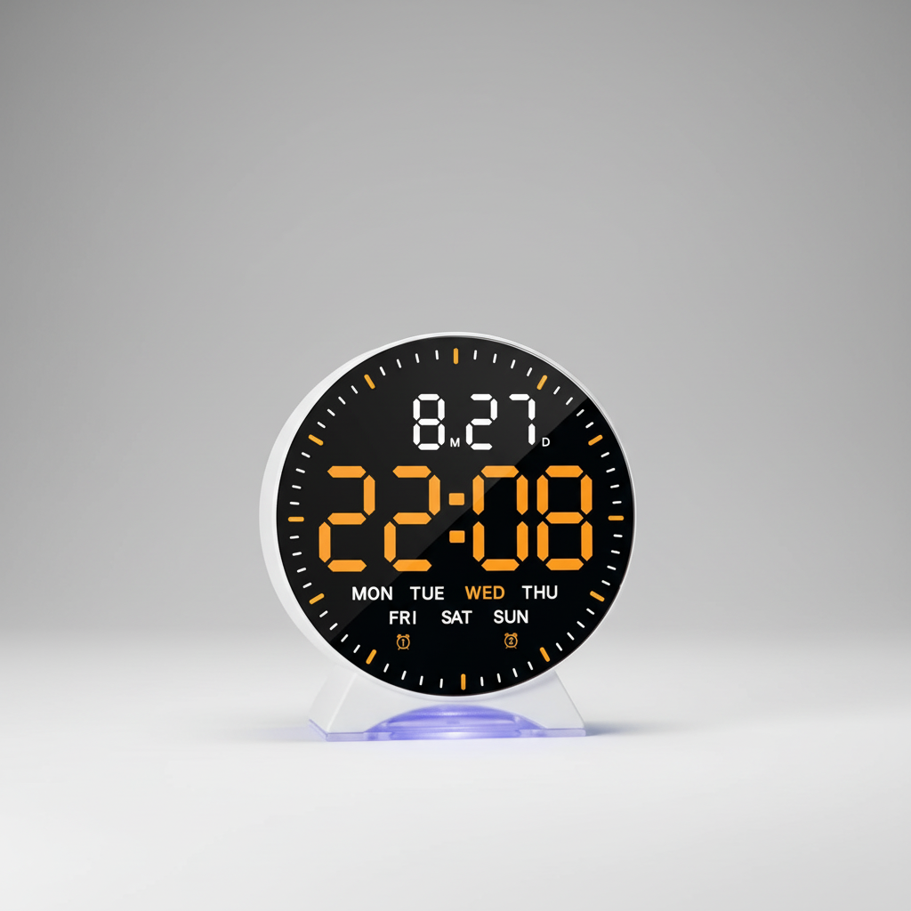 Nordspur | Circlight Digital LED Desk Alarm Clock