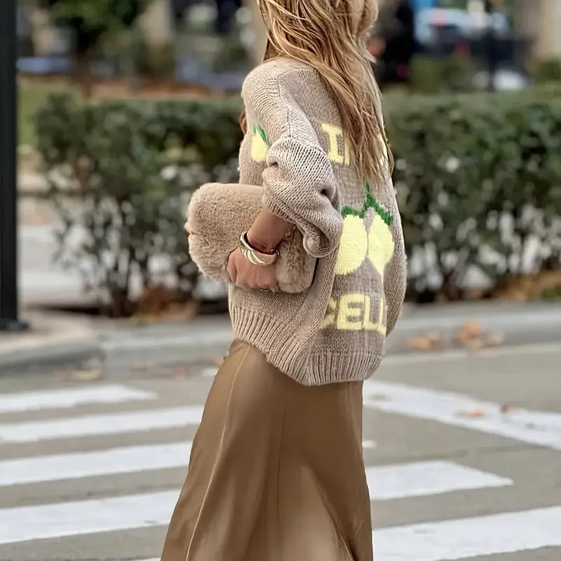 Nordspur | Citrella Loose Knit Statement Sweater