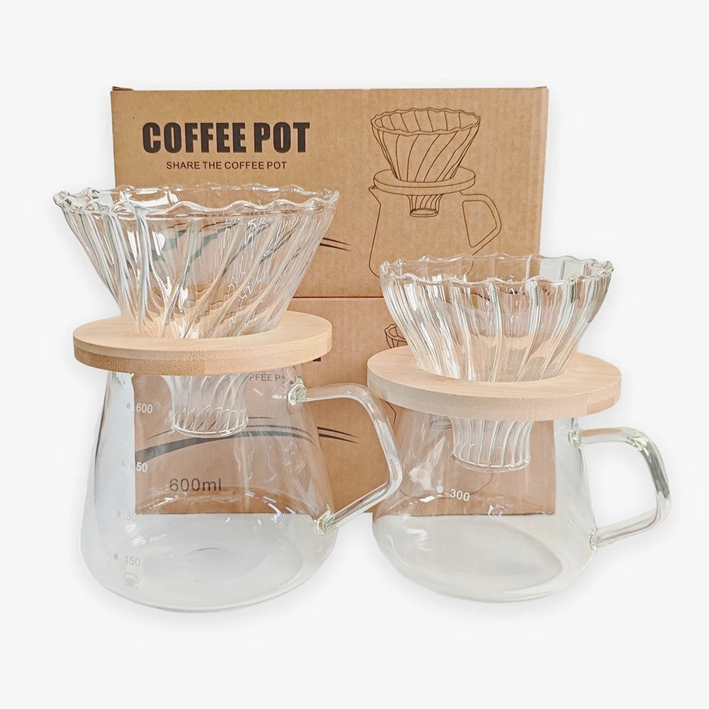 Nordspur | Claripour Ribbed Manual Pour Over Coffee Maker
