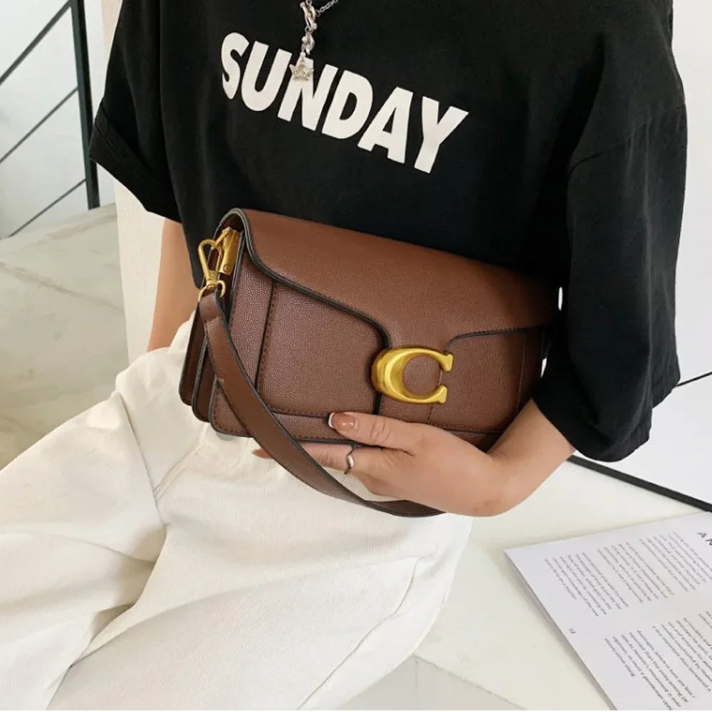 Nordspur | Clarvelle Compact Square Flap Shoulder Bag