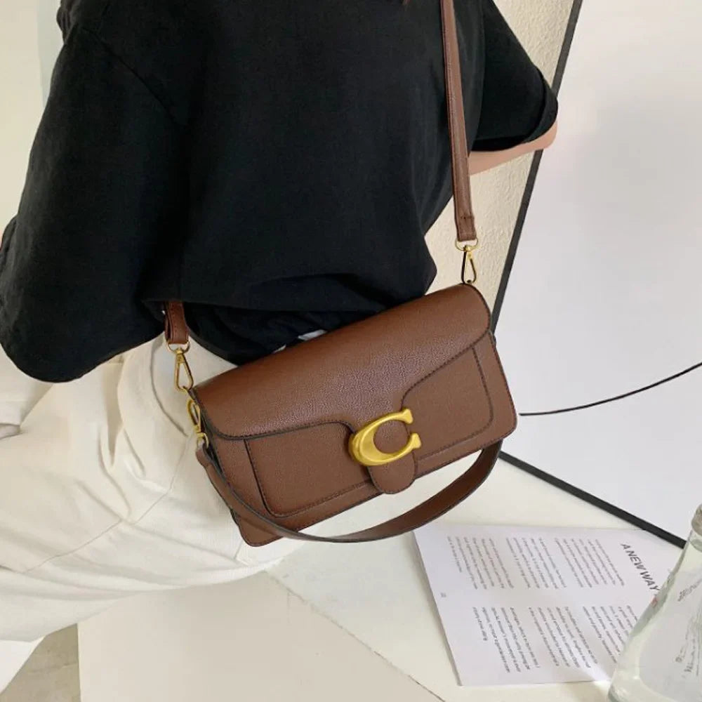 Nordspur | Clarvelle Compact Square Flap Shoulder Bag