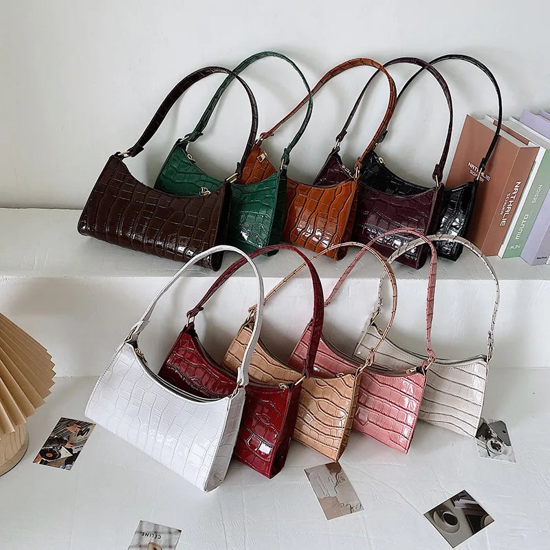 Nordspur | Claviette Retro Baguette-Style Shoulder Bag
