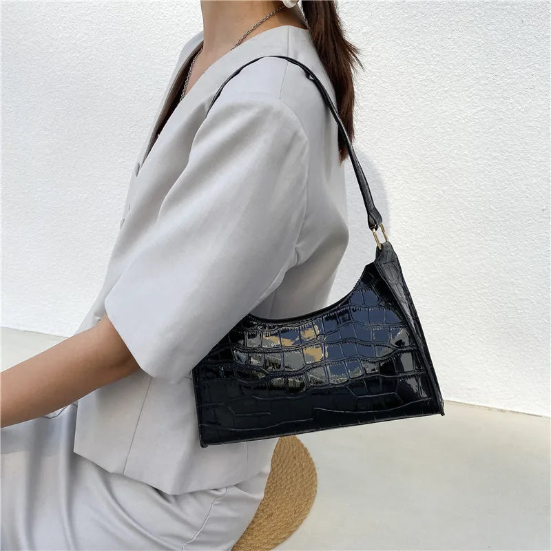 Nordspur | Claviette Retro Baguette-Style Shoulder Bag