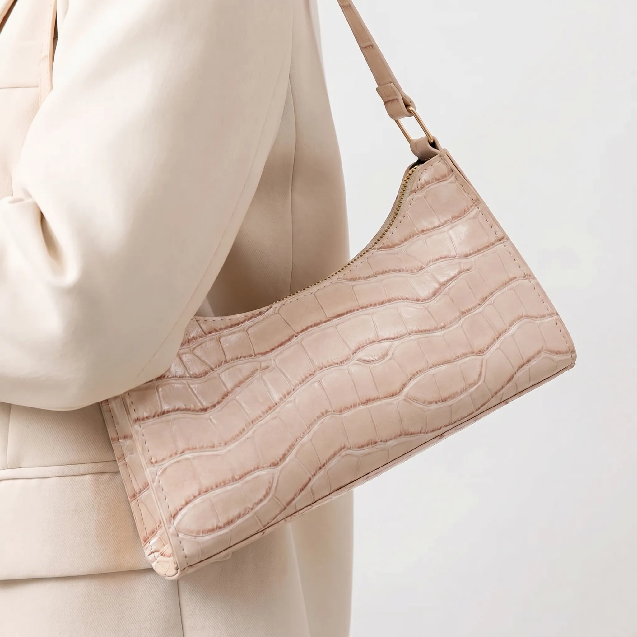 Nordspur | Claviette Retro Baguette-Style Shoulder Bag