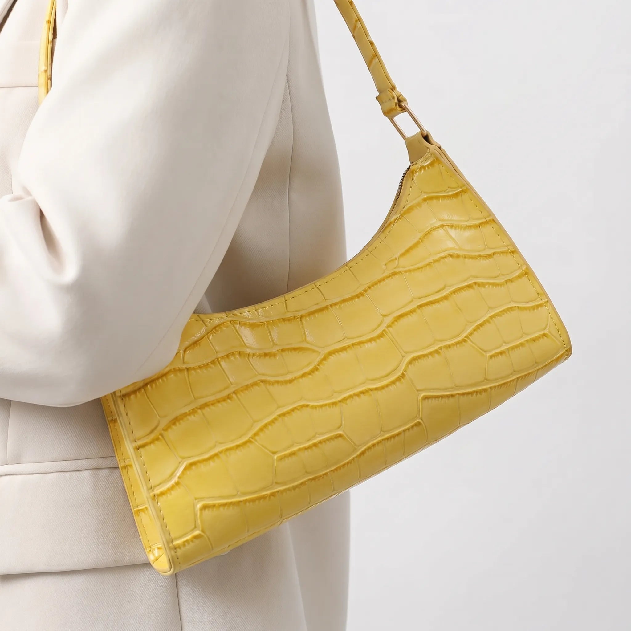 Nordspur | Claviette Retro Baguette-Style Shoulder Bag