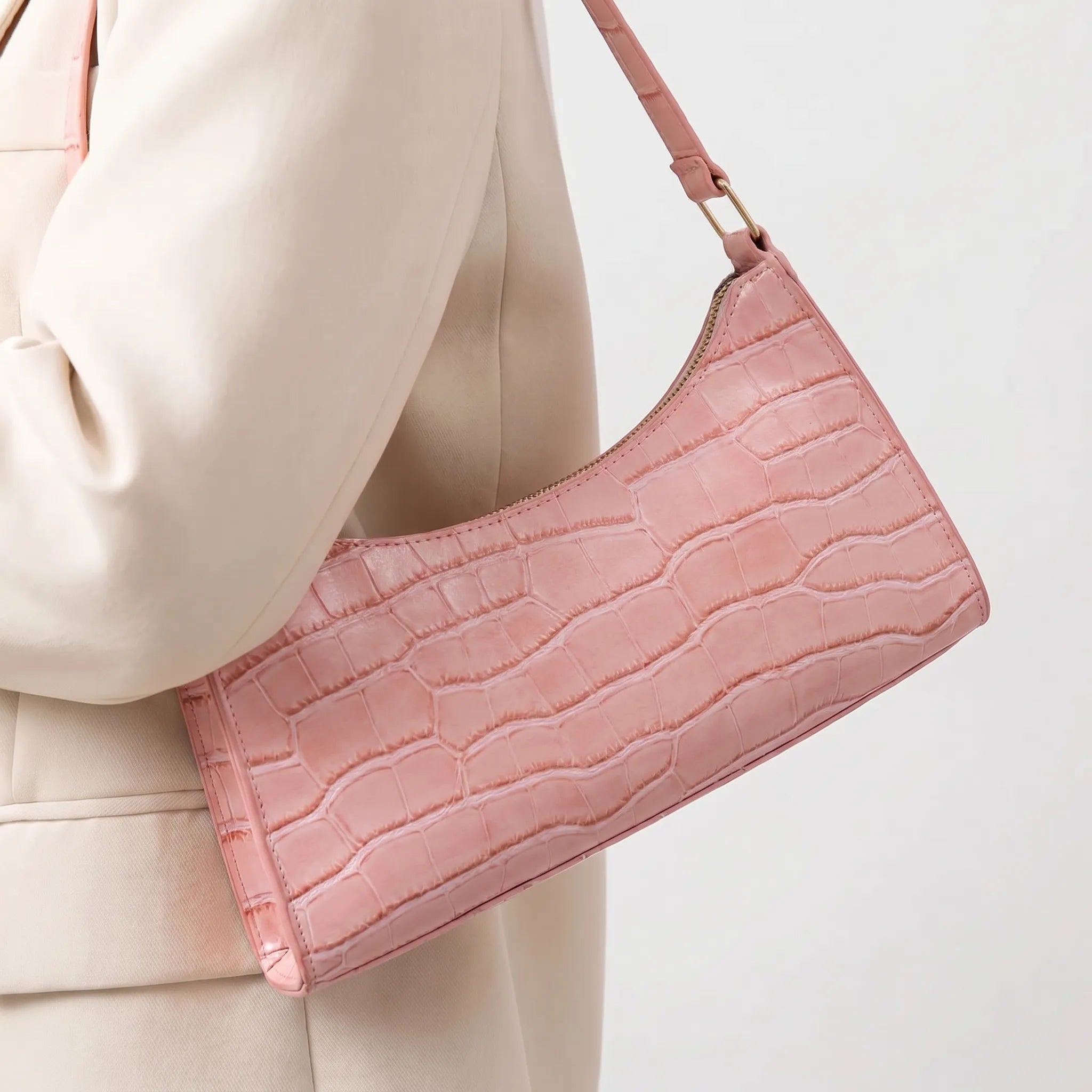 Nordspur | Claviette Retro Baguette-Style Shoulder Bag