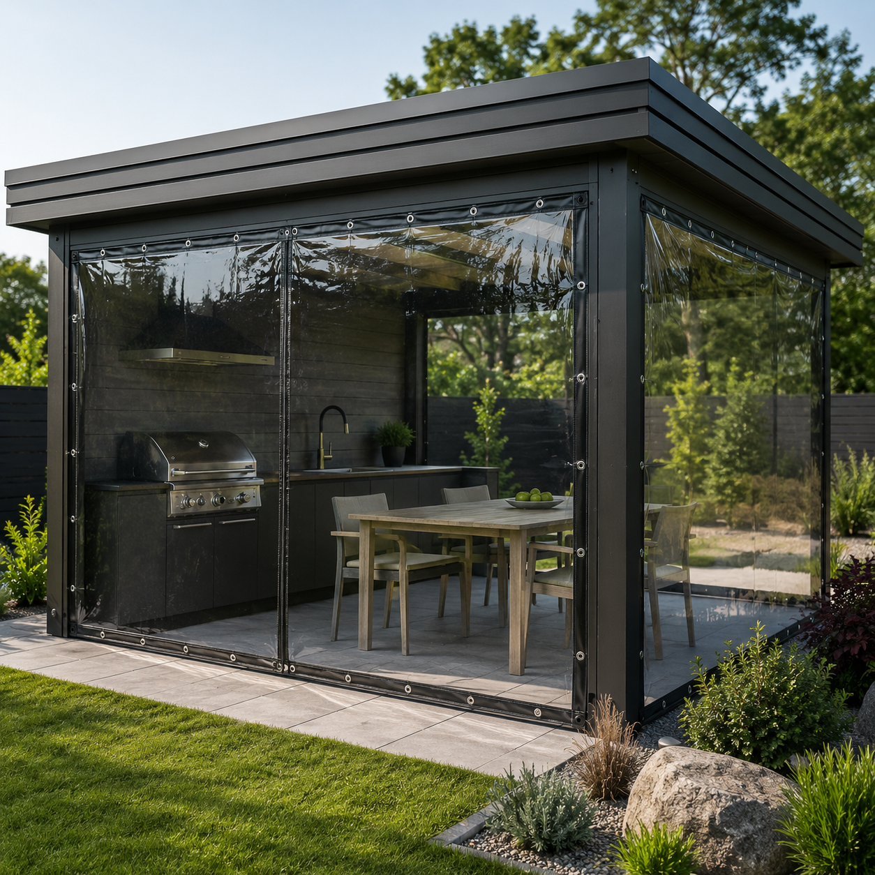 Nordspur | Clearverra Transparent Zipper Canopy Panel