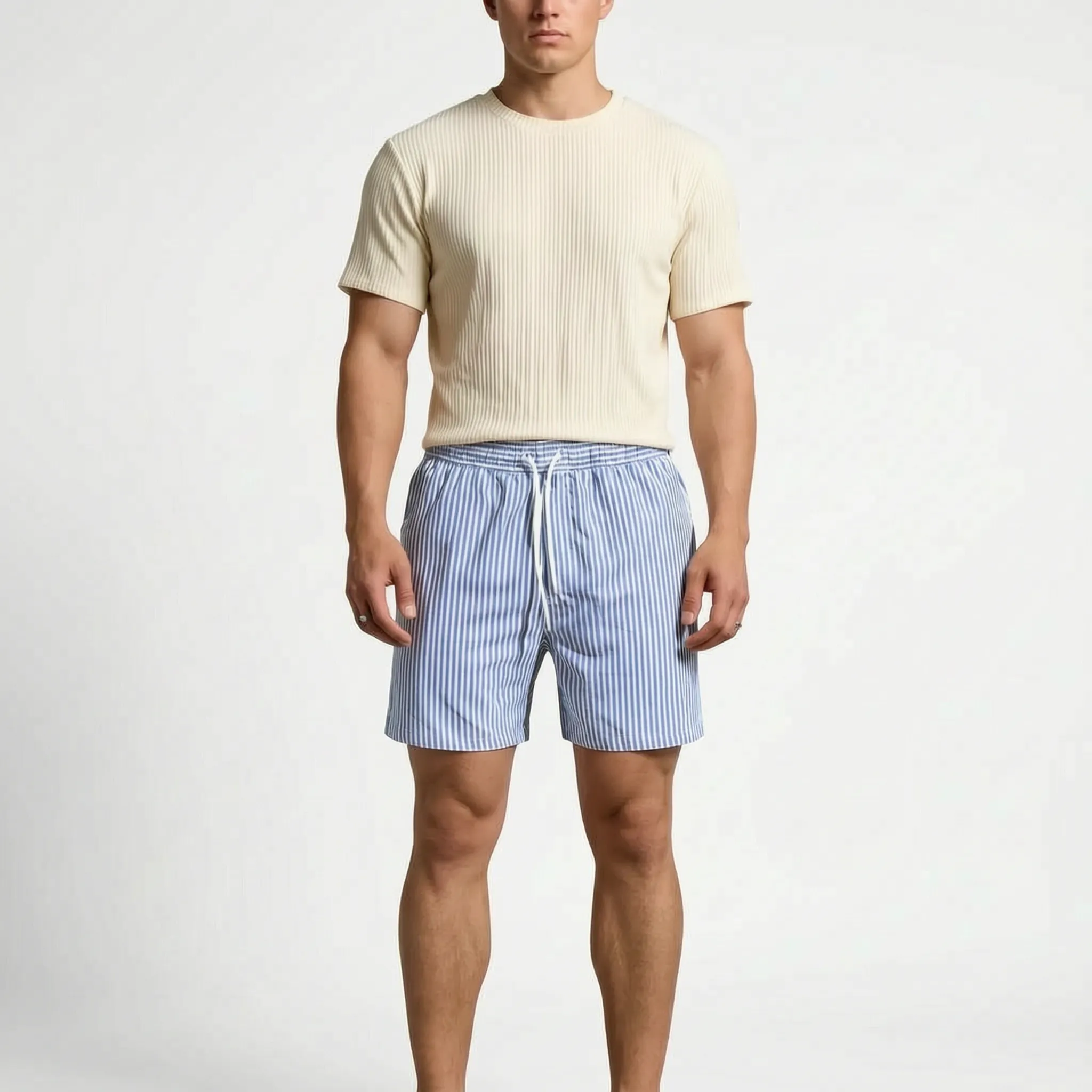 Nordspur | Coastari Mens Striped Casual Swim Shorts