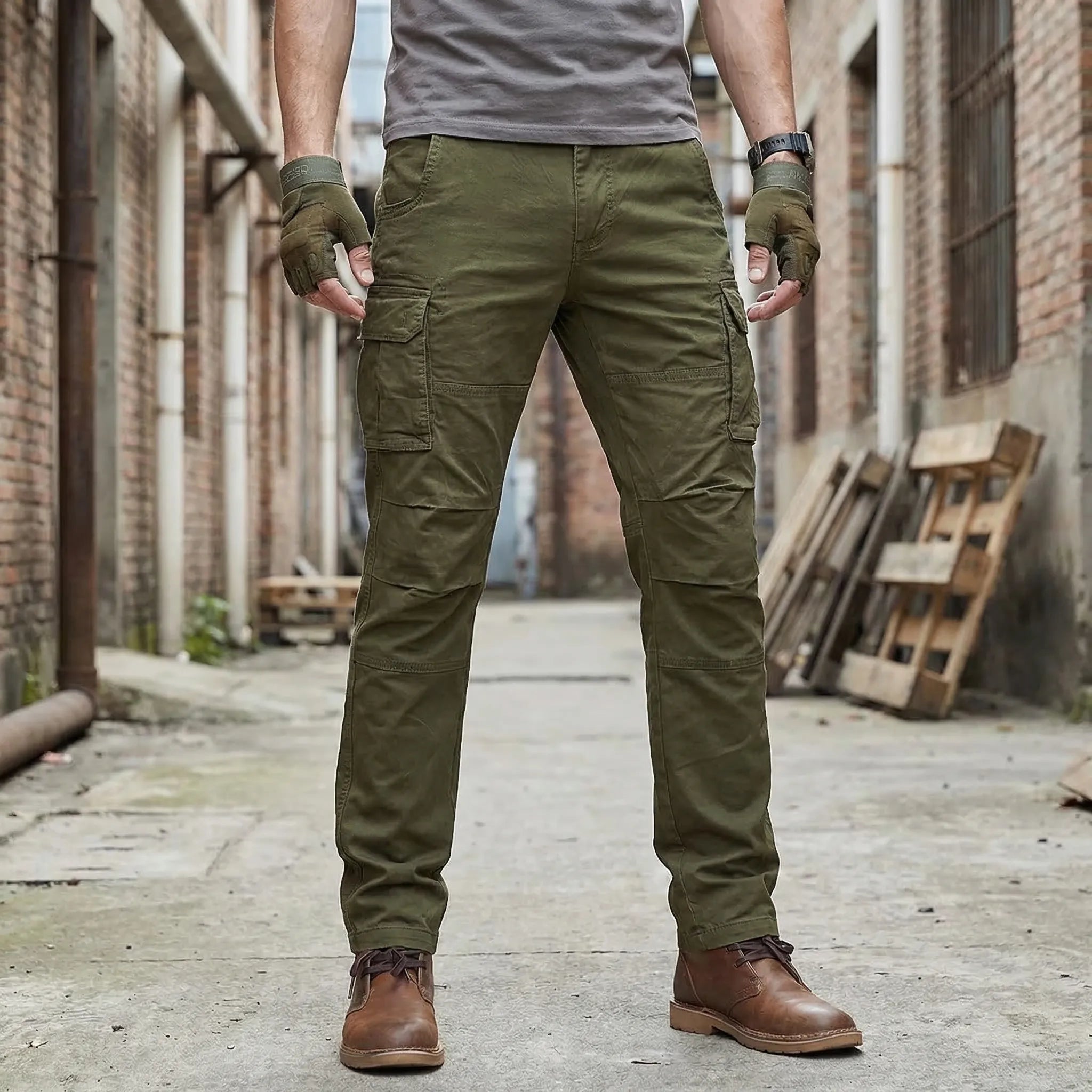 Nordspur | Combrix Slim Fit Tactical Cargo Joggers