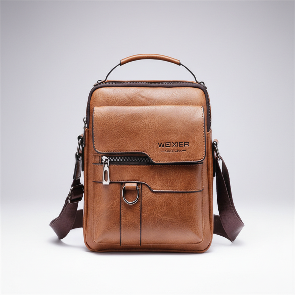 Nordspur | Compact PU Leather Messenger
