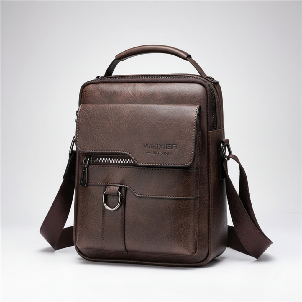 Nordspur | Compact PU Leather Messenger