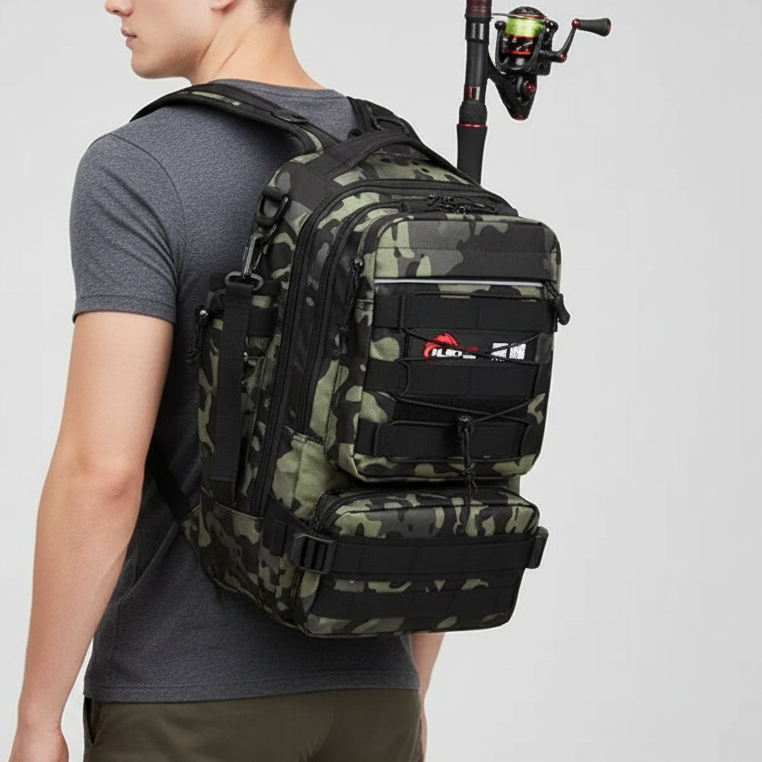 Nordspur | Compact Tactical Fishing Backpack