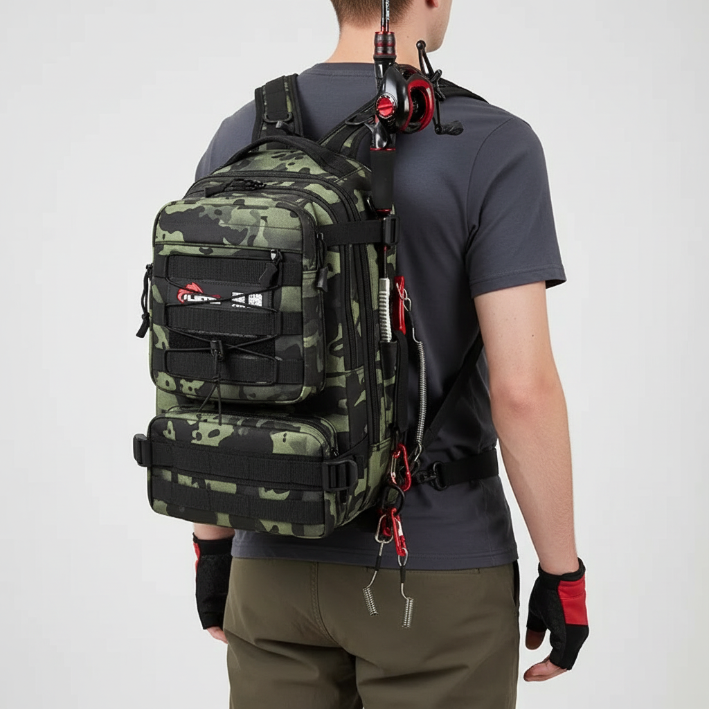 Nordspur | Compact Tactical Fishing Backpack
