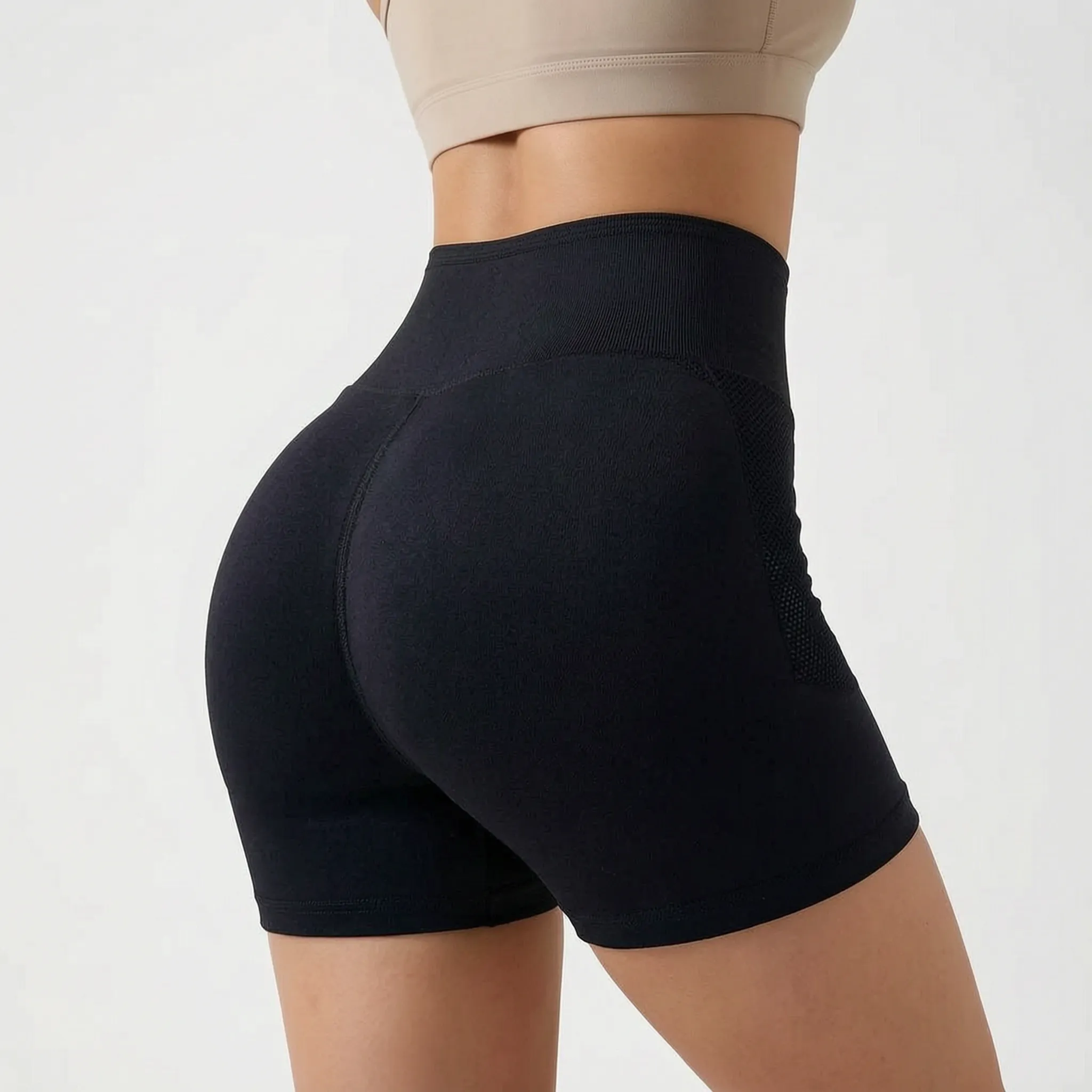 Nordspur | Contoura High Waisted Seamless Workout Shorts