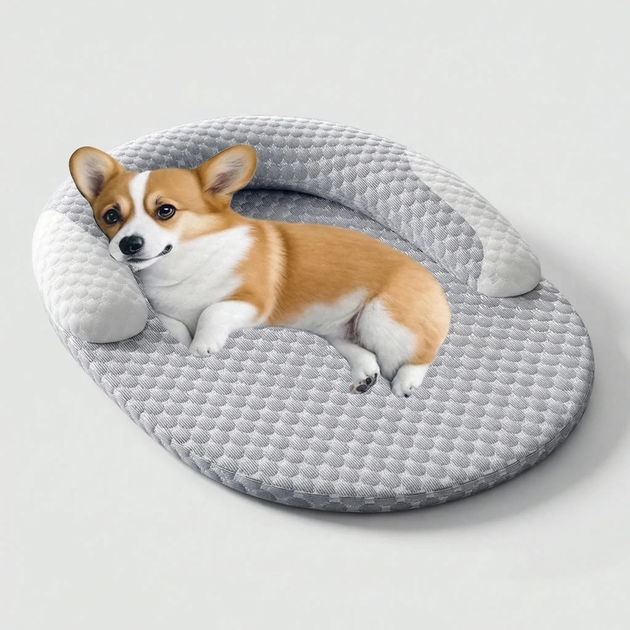 Nordspur | Coolovo Cooling Sofa-Style Pet Bed With Neck Bolster
