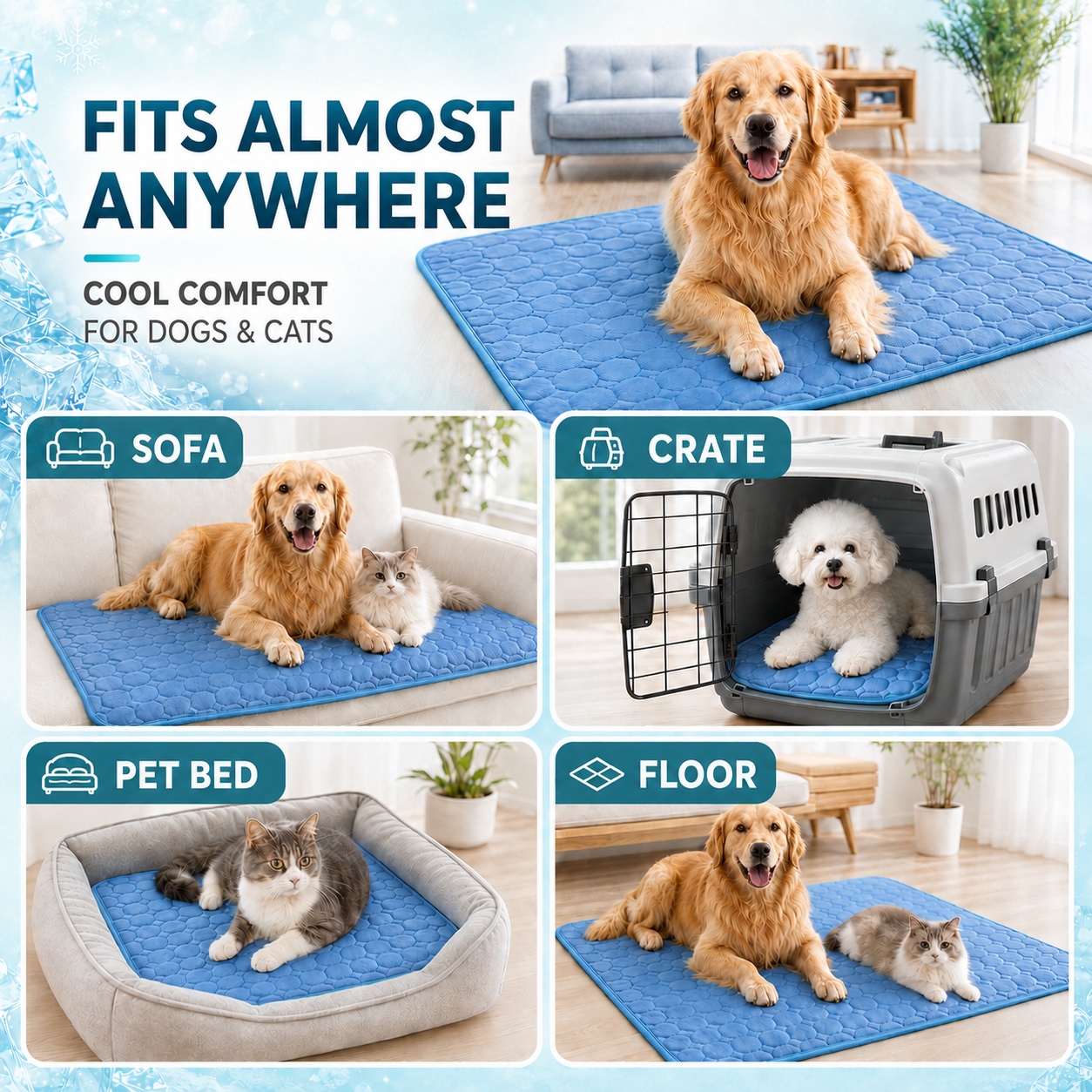 Nordspur | Coolpaw Breathable Mesh Cooling Pet Mat