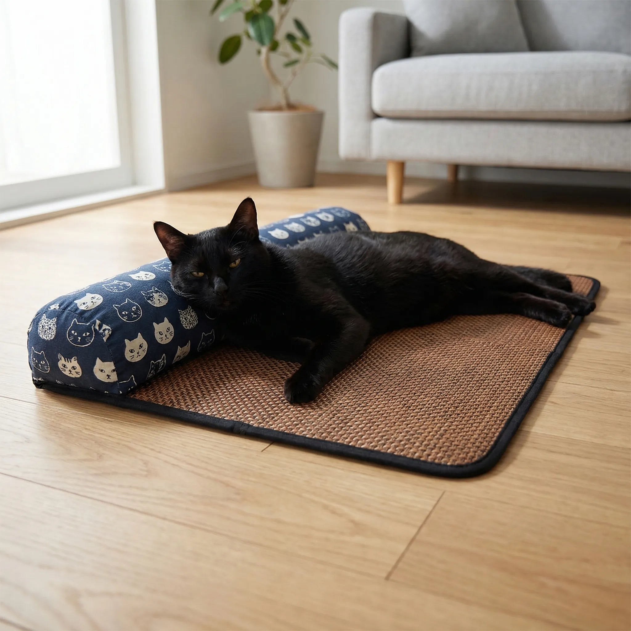 Nordspur | Coolweave Woven Rattan Cooling Mat With Pillow