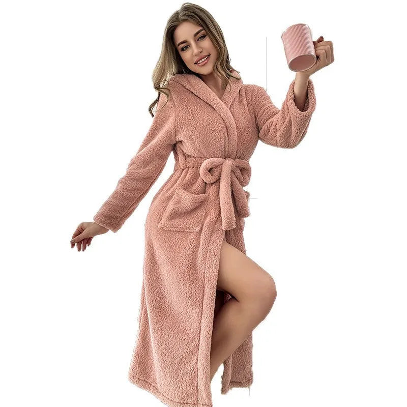 Nordspur | Coraluxe Hooded Long Bathrobe
