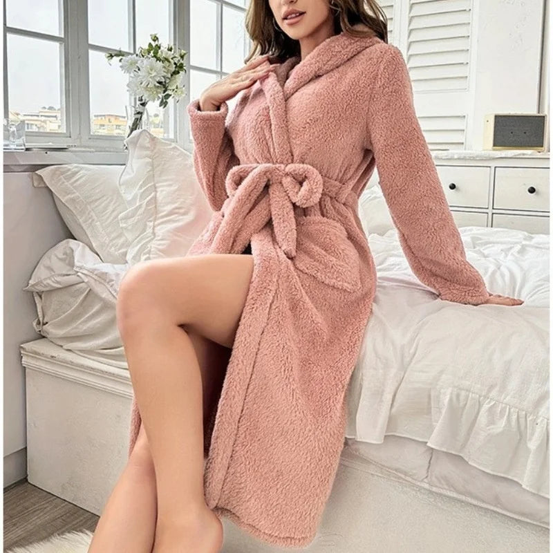 Nordspur | Coraluxe Hooded Long Bathrobe