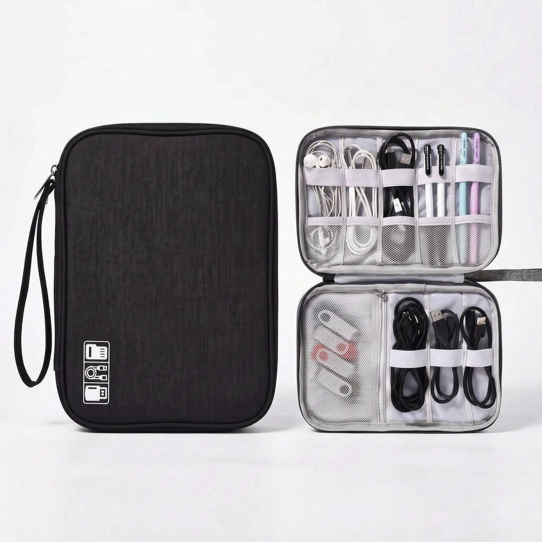 Nordspur | CordCaddy Multi-Compartment Travel Cable Organiser Bag