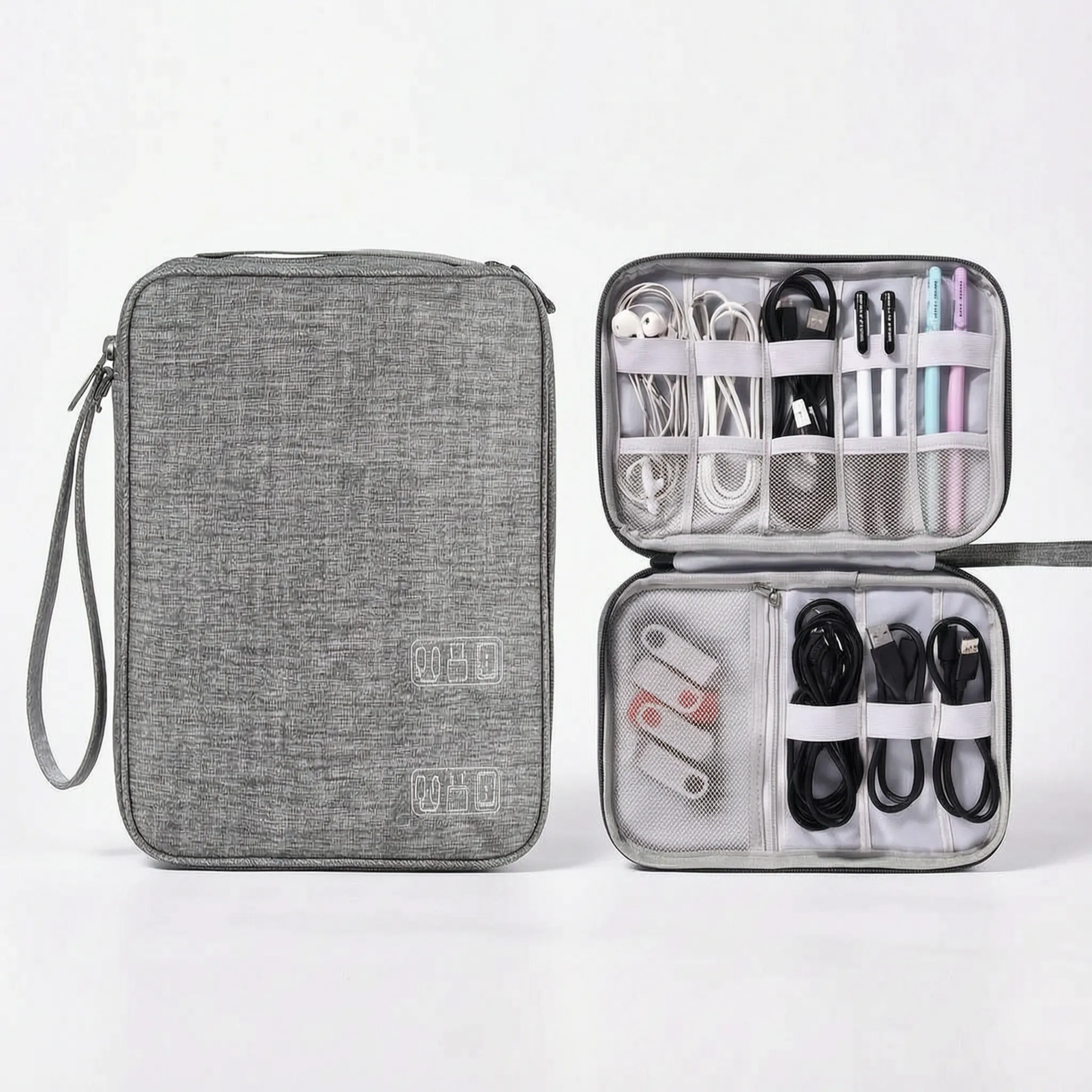 Nordspur | CordCaddy Multi-Compartment Travel Cable Organiser Bag