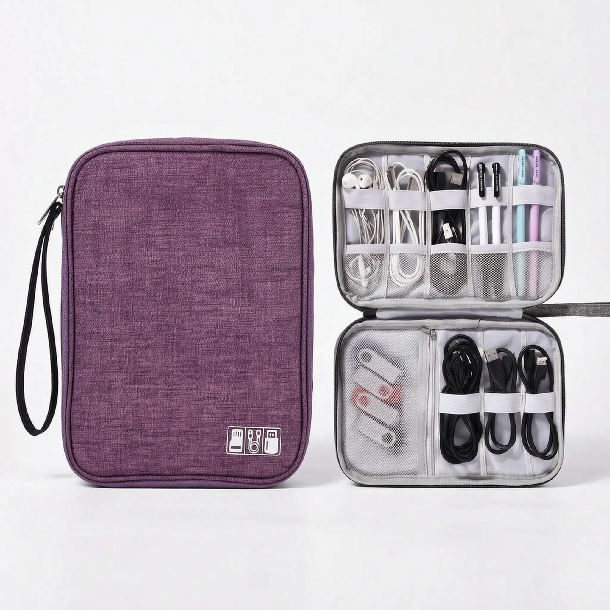 Nordspur | CordCaddy Multi-Compartment Travel Cable Organiser Bag
