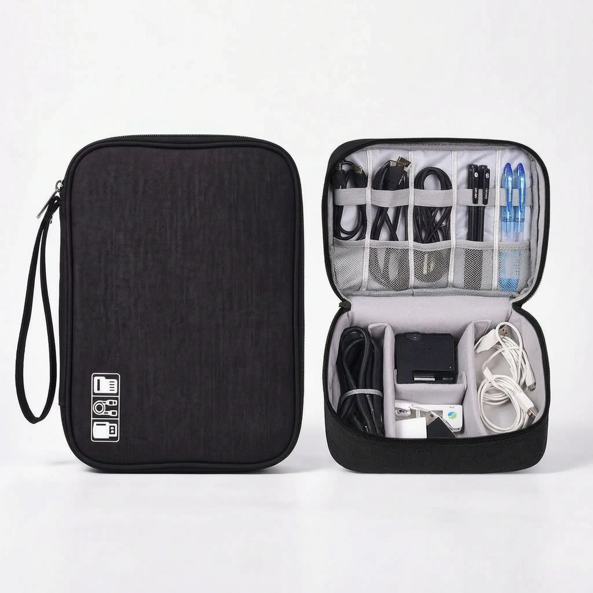 Nordspur | CordCaddy Multi-Compartment Travel Cable Organiser Bag