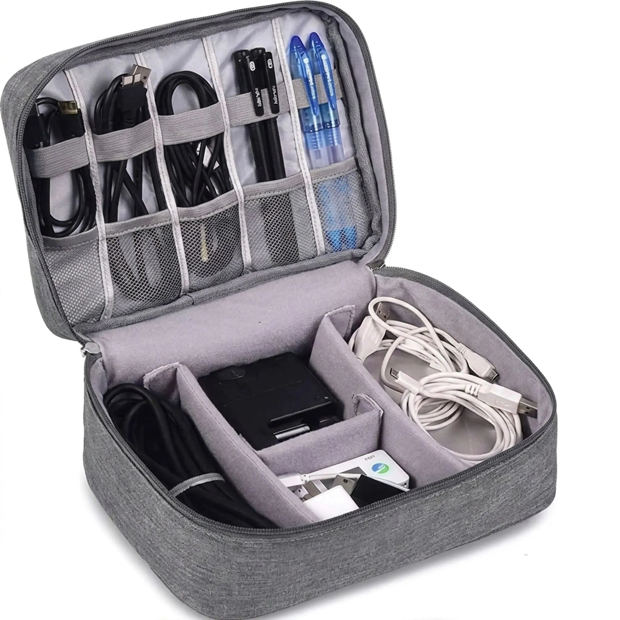 Nordspur | CordCaddy Multi-Compartment Travel Cable Organiser Bag